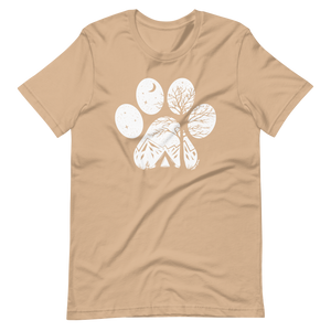 Camp Paw Tee - Copper Paws