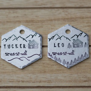 Breck- Winter Collection - Copper Paws Dog Tags