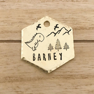 Barnes- Simple Style - Copper Paws Dog Tags
