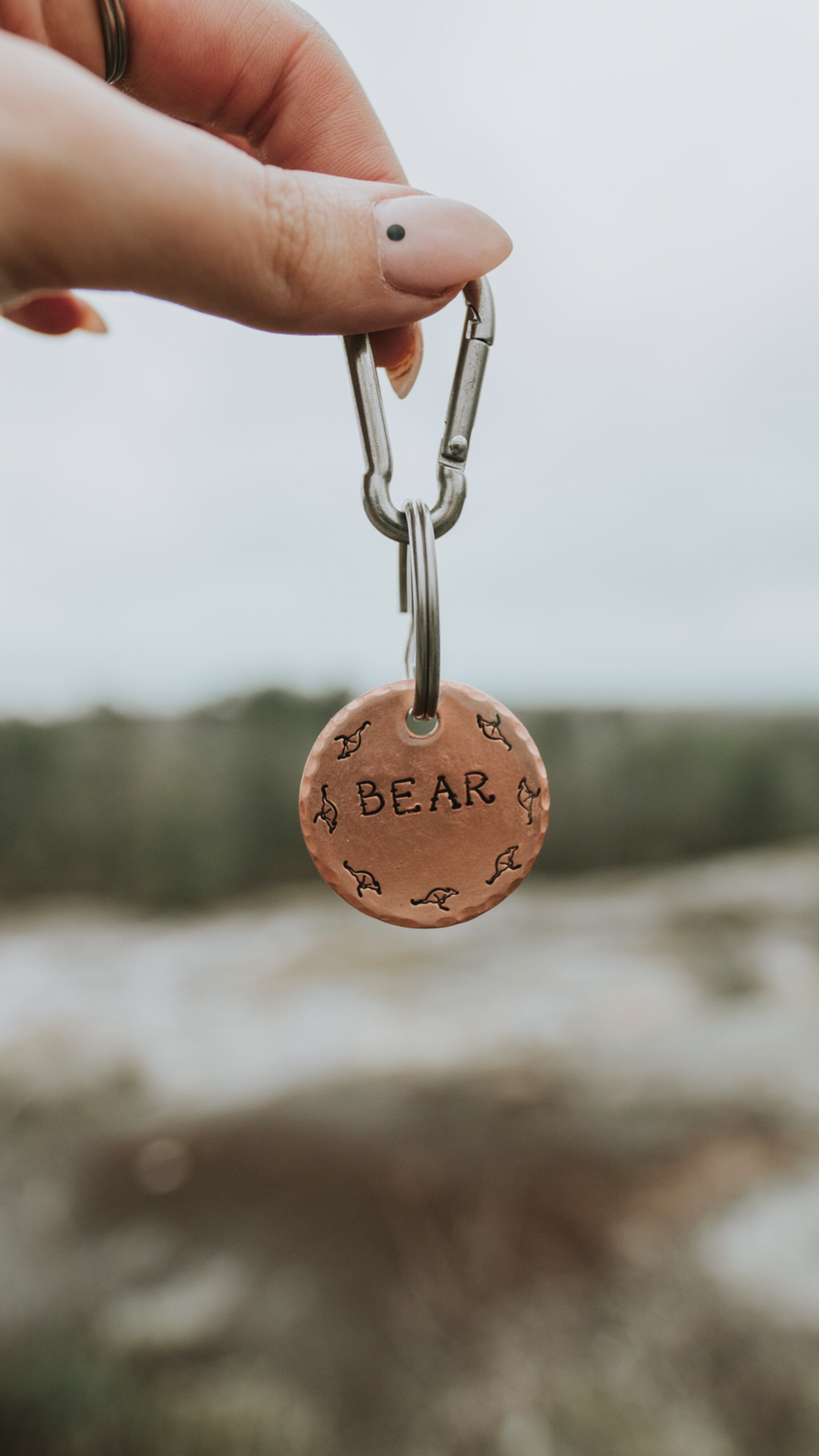 Kanga- Simple Style - Copper Paws Dog Tags