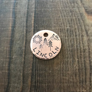 Lincoln- Kitty Tag - Copper Paws Dog Tags