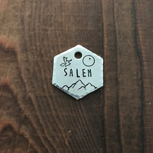 Salem- Kitty Tag - Copper Paws Dog Tags