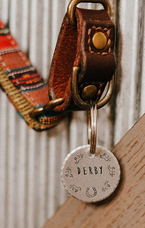Derby- Simple Style - Copper Paws Dog Tags