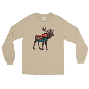 Adventure Moose Long Sleeve Shirt