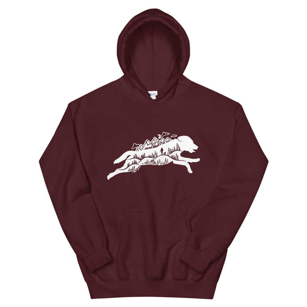 Running Wild Hoodie Copper Paws