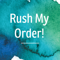 Rush My Order! - Copper Paws